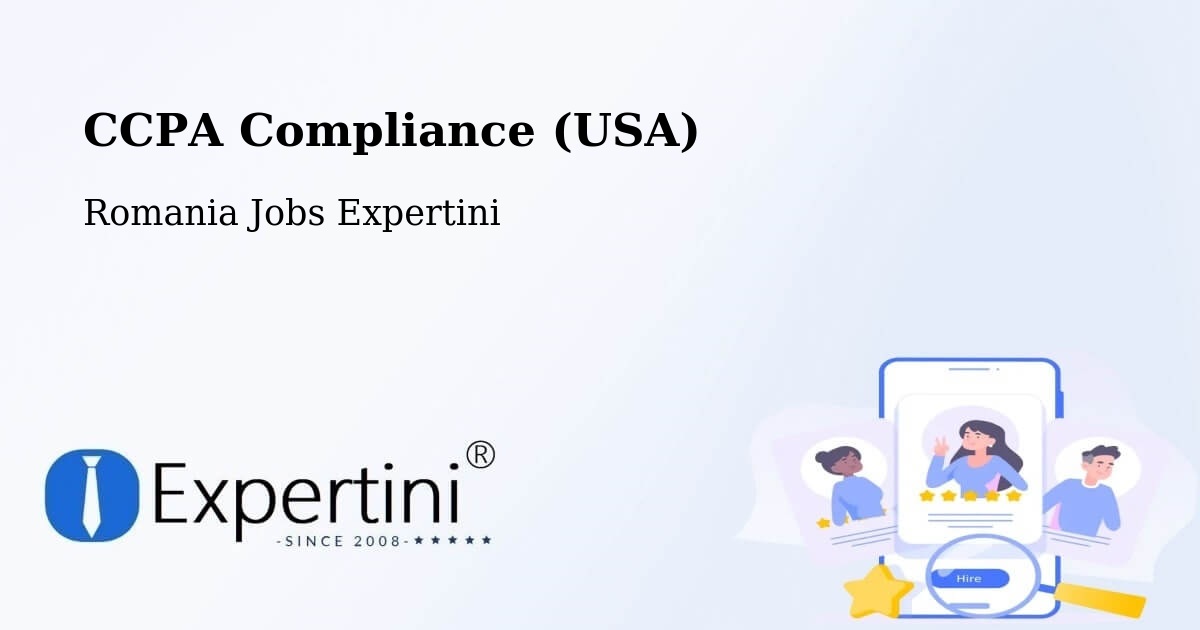 CCPA Privacy Rights & Compliance Notice – Linț - Romania Jobs Expertini