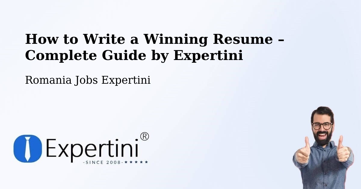 Resume Writing Guide for Job Seekers – Linț - Linț, Romania Jobs Expertini